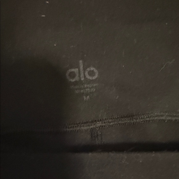 ALO Yoga Black Bike Shorts - Picture 2 of 4